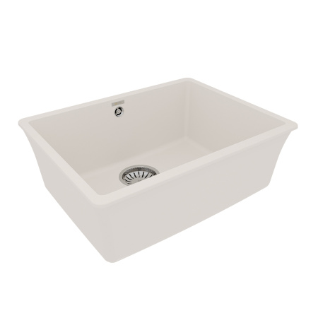 Кухонная мойка LeMark Sinara 540-u 9910076 54х42 цвет белый поверхность матовая