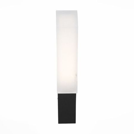 Уличный настенный светодиодный светильник ST Luce Posto Black (Посто Блацк) SL096.411.02