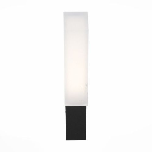 Уличный настенный светодиодный светильник ST Luce Posto Black (Посто Блацк) SL096.411.02 - фото 2