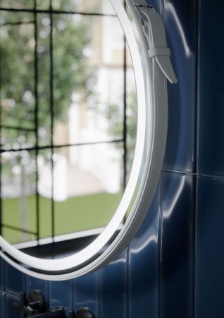 Зеркало с подсветкой Sancos Dames DA650W 70х70 подвесное