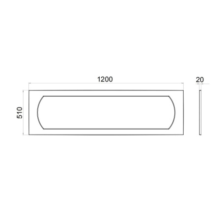 Экран фронтальный для ванны Тритон Щ0000028713