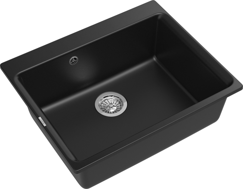 Кухонная мойка Rivelato AXEL Х-60 antracite 63х52 цвет антрацит - фото 3