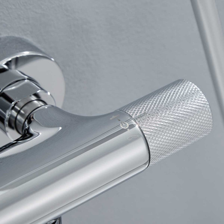 Душевая стойка Vincea Desire VSFS-1D1TCH настенная цвет хром с термостатом