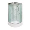 Душевая кабина AvaCan EM2780GM 80х80 четверть круга с крышей ориентация универсальная