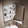 Зеркало-шкаф Alavann Cosmetic ALV0770001 60х80 подвесной цвет белый