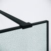 Душевая перегородка Niagara Nova NG-781-90BLACK 90х200 стекло матовое профиль черный матовый