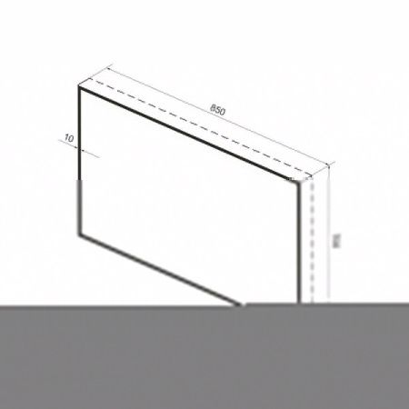 Зеркало с подсветкой Wellsee 7 Rays' Spectrum 172200990 90х70 подвесное