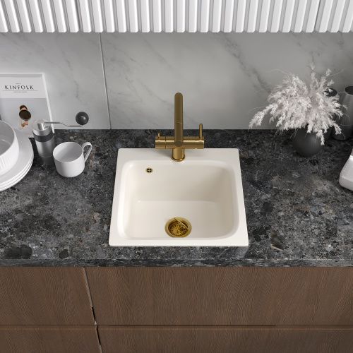 Смеситель для кухни Reflexion Lago RX9903GD на мойку золото - фото 5