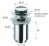 Донный клапан Remer 906CC114 хром