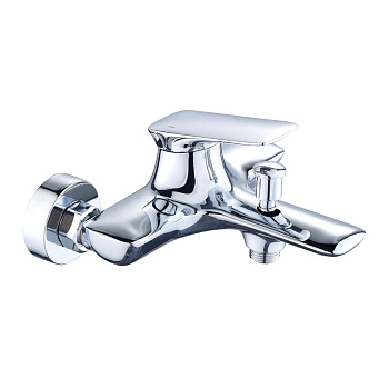 Смеситель для ванны Bond Cube B03-3100 настенный хром глянцевый без термостата