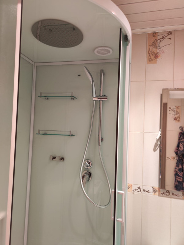 Душевая кабина Frank 412214 120х80 с крышей ориентация правая - фото 3 Душевая кабина Frank 412214 120х80 с крышей ориентация правая - фото 3