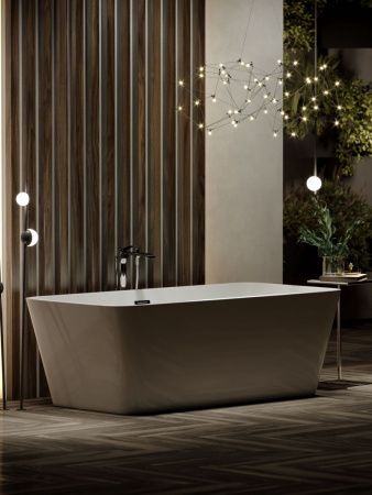 Ванна акриловая Sancos Dama FB05 170х80 отдельностоящая прямоугольная с каркасом