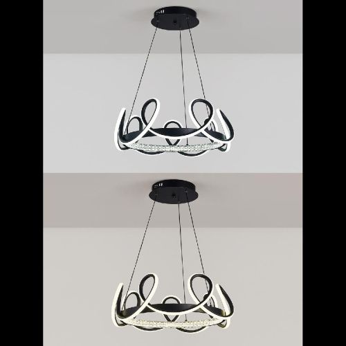 Люстра подвесная Natali Kovaltseva Andromeda (Андромеда) LED LAMPS 81289 - фото 2