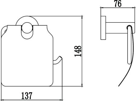 Бумагодержатель Savol S-008751
