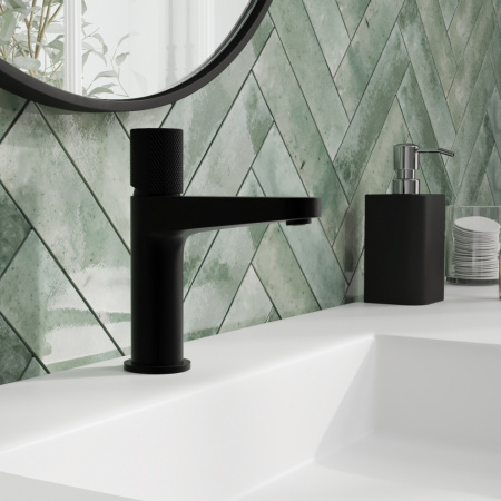 Смеситель WasserKRAFT Fulda 5200 5203 на раковину черный