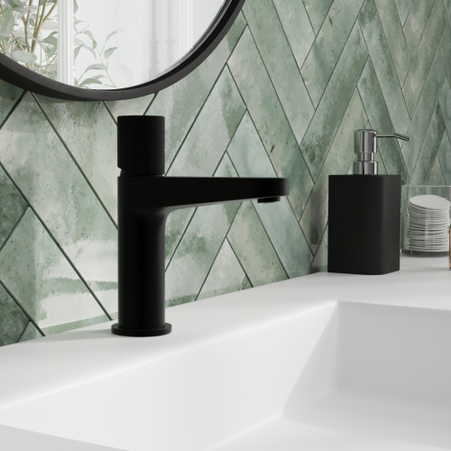 Смеситель WasserKRAFT Fulda 5200 5203 на раковину черный - фото 4