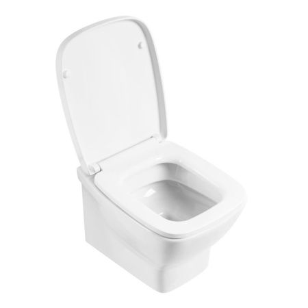 Чаша унитаза подвесная BelBagno LAGO BB128CH цвет белый без сиденья каскадный смыв