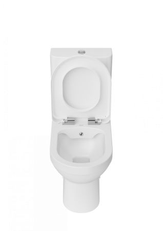 Чаша унитаза напольная Creavit Nova NV361-11CB00E-0000 цвет белый без бачка без сиденья душевой смыв