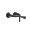 Смеситель для раковины Gessi Venti20 65088#299 встраиваемый в стену черный (внешняя часть)