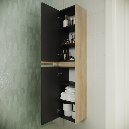 Шкаф-пенал Sancos Cento PCN35KE 35х30х160 подвесной цвет карпатская ель