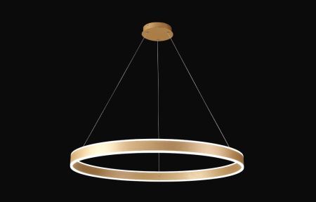 Светильник подвесной Crystal Lux Muchos (Муцхос) MUCHOS SP88W LED GOLD