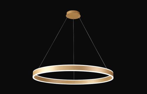 Светильник подвесной Crystal Lux Muchos (Муцхос) MUCHOS SP88W LED GOLD - фото 3