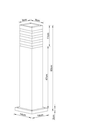 Ландшафтный светильник Arte Lamp Heather (Хеатхер) A4416PA-1BK