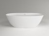 Ванна из искусственного камня Plumberia Selection Veloma VELOMA 180BO 180х80 отдельностоящая овальная с ножками