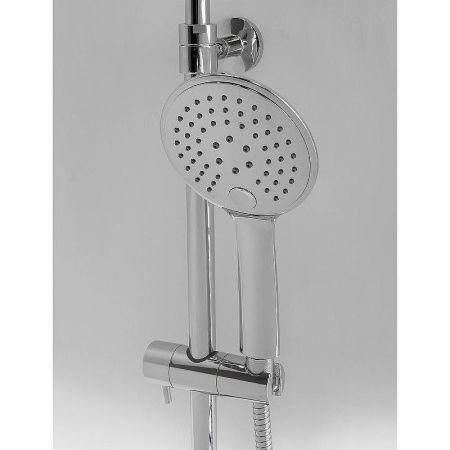 Душевая стойка Esko STT5054 настенная цвет хром с термостатом