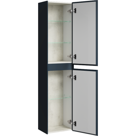 Шкаф-пенал Aqwella Y GE0535GRM 40х150 подвесной цвет серый