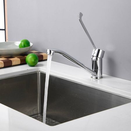 Смеситель для кухни BELZ B70019 на мойку хром