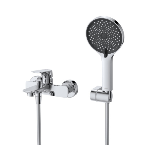 Комплект смесителей BelBagno MARINO MARINO-VASM/LVM-CRM настенный хром - фото 4