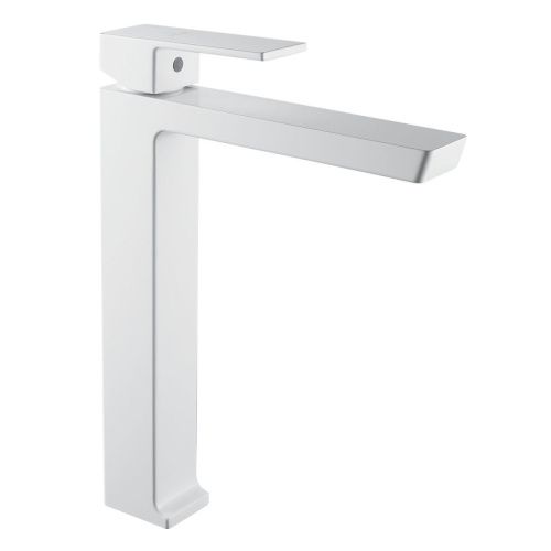 Смеситель Rose R1811C-1 на раковину белый - фото 2