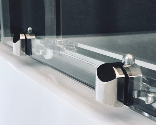 Душевой уголок Royal Bath BK RB8120BK-T-CH-L 120х80 стекло прозрачное профиль хром глянцевый - фото 3