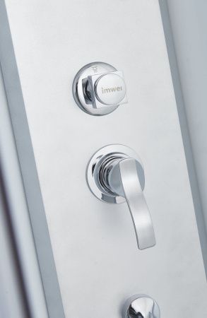 Душевая кабина Timo Imwei XDM-09FW 90х90 четверть круга с крышей ориентация универсальная