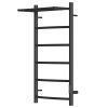 Полотенцесушитель электрический Point Афина PN04848PB 45х80 черный