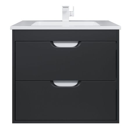 Тумба под раковину Uperwood Modul 2930205151 60х40 подвесная цвет черный