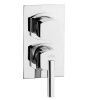 Смеситель для ванны и душа Webert Azeta New AA860101015 настенный хром