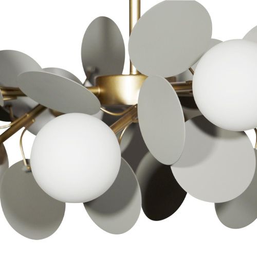 Люстра на штанге Loft It Matisse 10008/8 Grey - фото 3