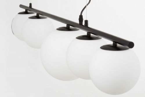 Светильник подвесной Lumina Deco Baristica (Баристица) LDP 6012-5 BK+WT - фото 5