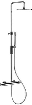 Душевая стойка Paffoni Birillo ZCOL646KLIQCR настенная цвет хром с термостатом