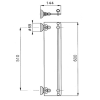 Полка в ванную комнату Nicolazzi Impero 1480GO36