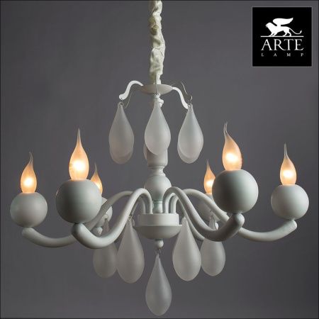 Люстра подвесная Arte Lamp Sigma (Сигма) A3229LM-6WH