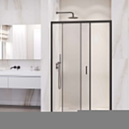 Душевая дверь RGW Passage 350801713-14 130х195 стекло прозрачное профиль черный