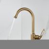Смеситель для кухни Raffine F103G на мойку золото