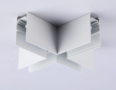 Коннектор X-образный для шинопровода Ambrella Light Track System (Трацк Сыстем) GL3375