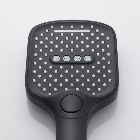 Душевая система Shevanik S4035H встраиваемая в стену цвет черный