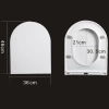 Крышка сиденье для унитаза WeltWasser WW 017 GL- WT (10000005439)