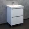 Тумба с раковиной Comforty Дублин 00004137134CF 60х50 напольная цвет белый