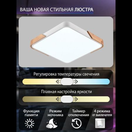 Светильник потолочный Natali Kovaltseva Scandinavian (Сцандинавиан) LED LAMPS 81410